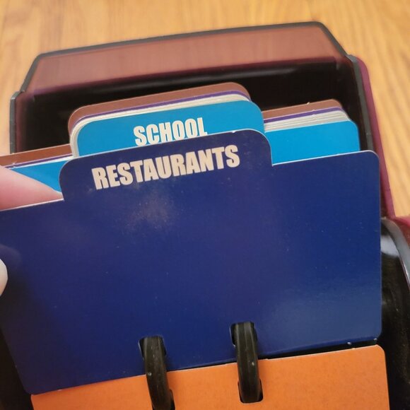 Rolodex Dome Address Book Memorydex Journal Office Desk Rotary Swivel NSW 24C Re - Picture 10 of 15